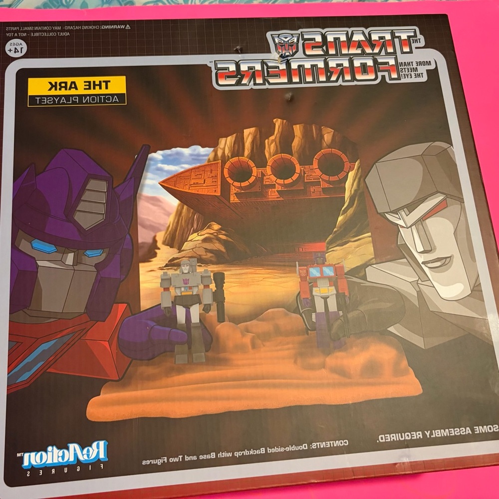 Transformers Figures Playset - Purple‎ and Gray